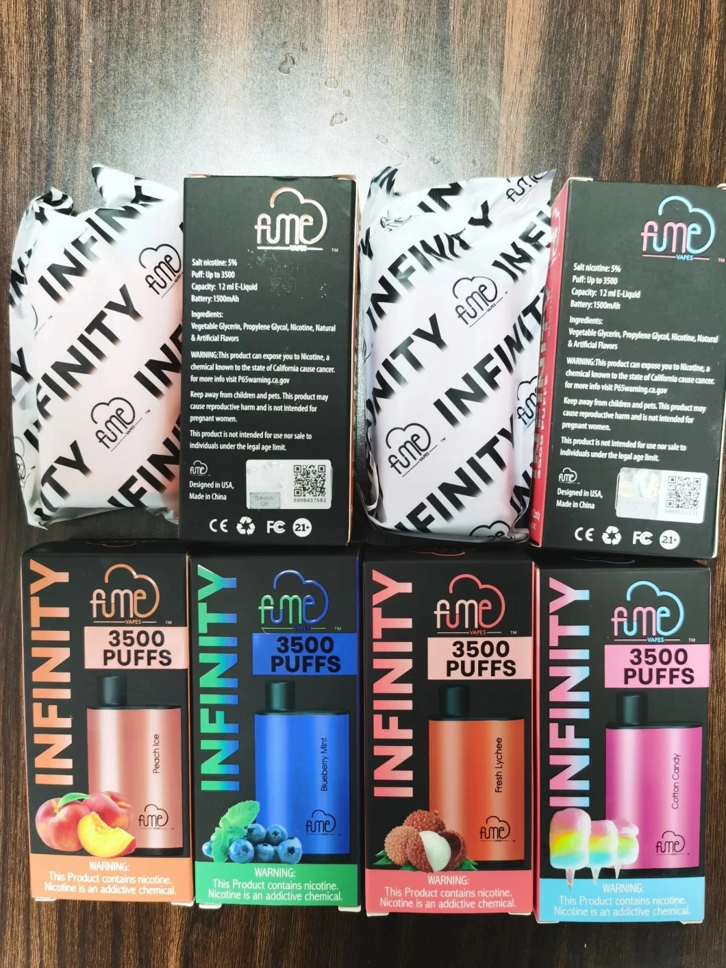 Popular Brand Fume Infinity Ultra Extra 3500puffs Disposable Electronic Cigarette Vape Pen