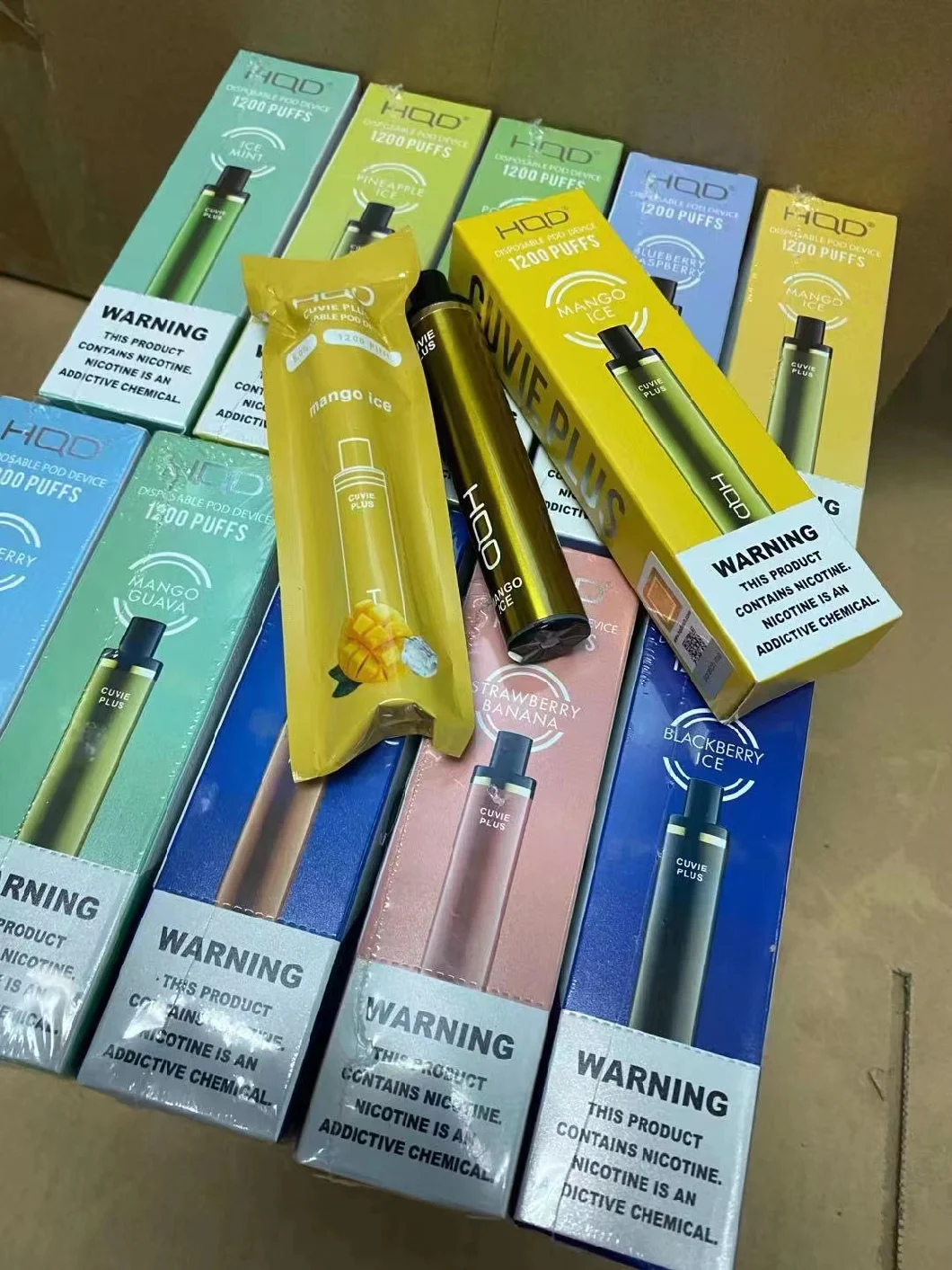 Ready to Ship New 22 Flavors 300 Puffs Electronic Cigarette Pop Hit Disposable Vape Pen Wholesale Vape 1200puffs