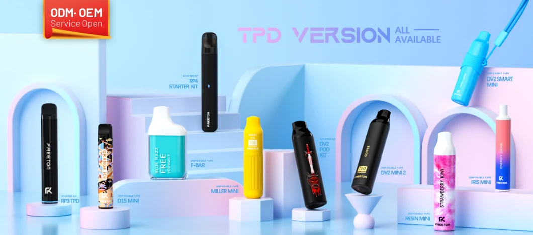 Disposable Vape Electronic Cigarette 4500puffs Vape Pen with Pods System