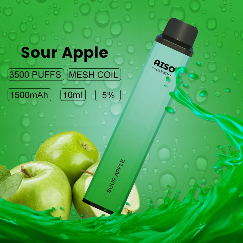 Wholesale Aisoelux 3500puffs Disposable Vape with 1500mAh 5% Nic Electronic Cigarettes