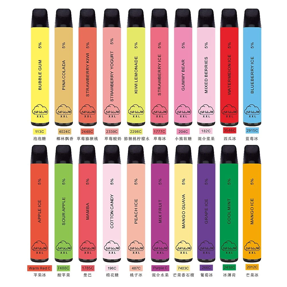 Vape Solo Air Glow XXL 2000puffs Disposable Electronic Cigarette Vape with Juice 4.5ml 26 Flavors