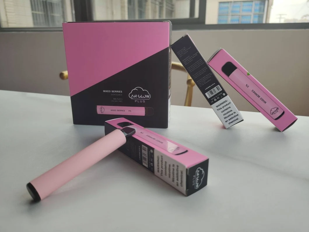2021 New Design Air Glow XXL 850mAh 6.5.0ml 2000puffs E-Cigarette Disposable Pod Vape